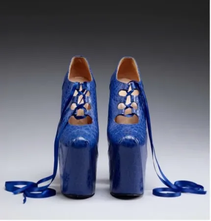 Vivienne Westwood platform shoes Naomi Campbell fall