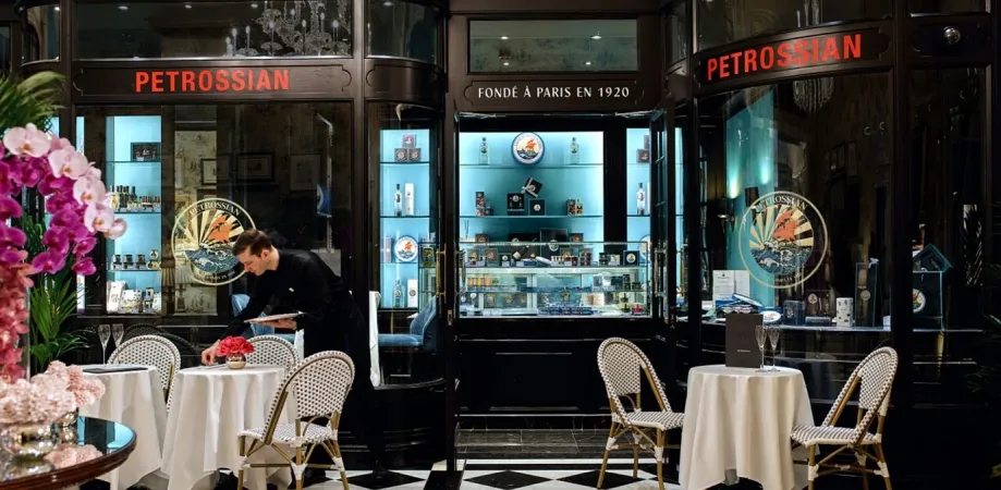 Petrossian boutique at The Savoy London